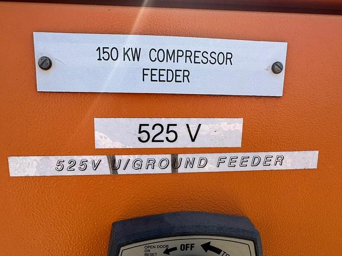 Used MCC ELECTRICAL DISTRIBUTION BOARD / INDEPENDENT SWITCHBOARD (NOT TESTED)