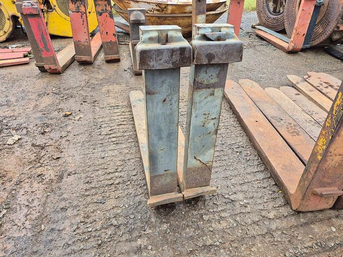 Used FORK LIFT FORKS (1.0m x 100mm x 600mm)