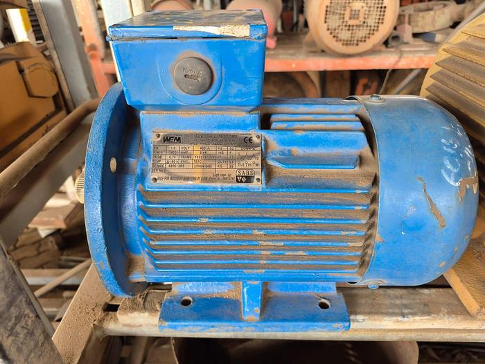 Used WEM 3-PHASE 1.5KW INDUCTION MOTOR