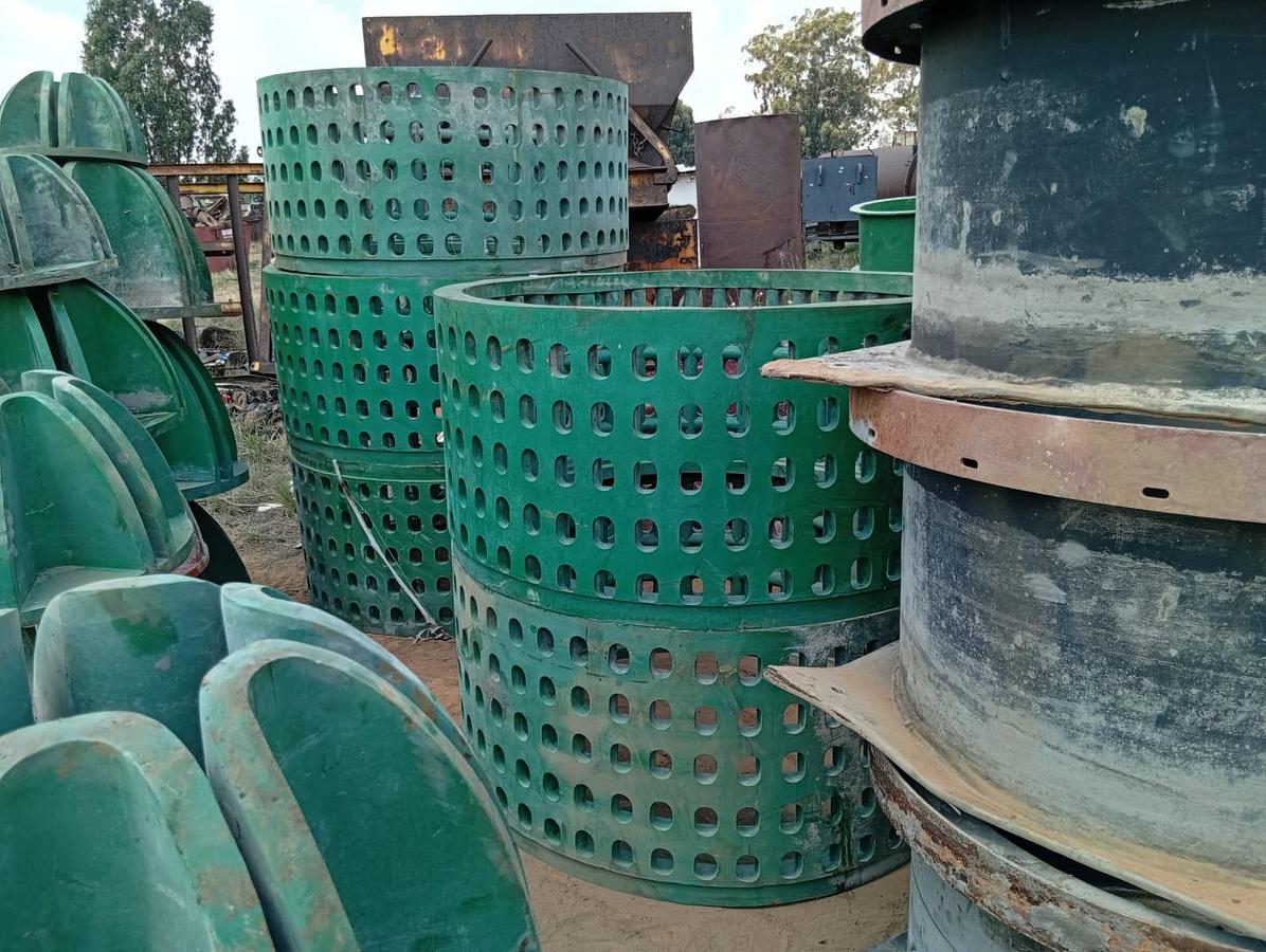 Used 1490MM X 700MM FLOATATION CELL STATORS STABILIZERS