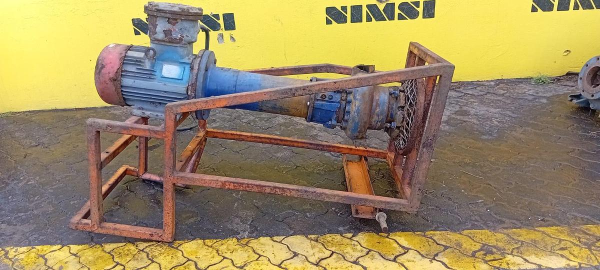 Used 7.5 KW SPINDAL PUMP WITH MOTOR (USED)