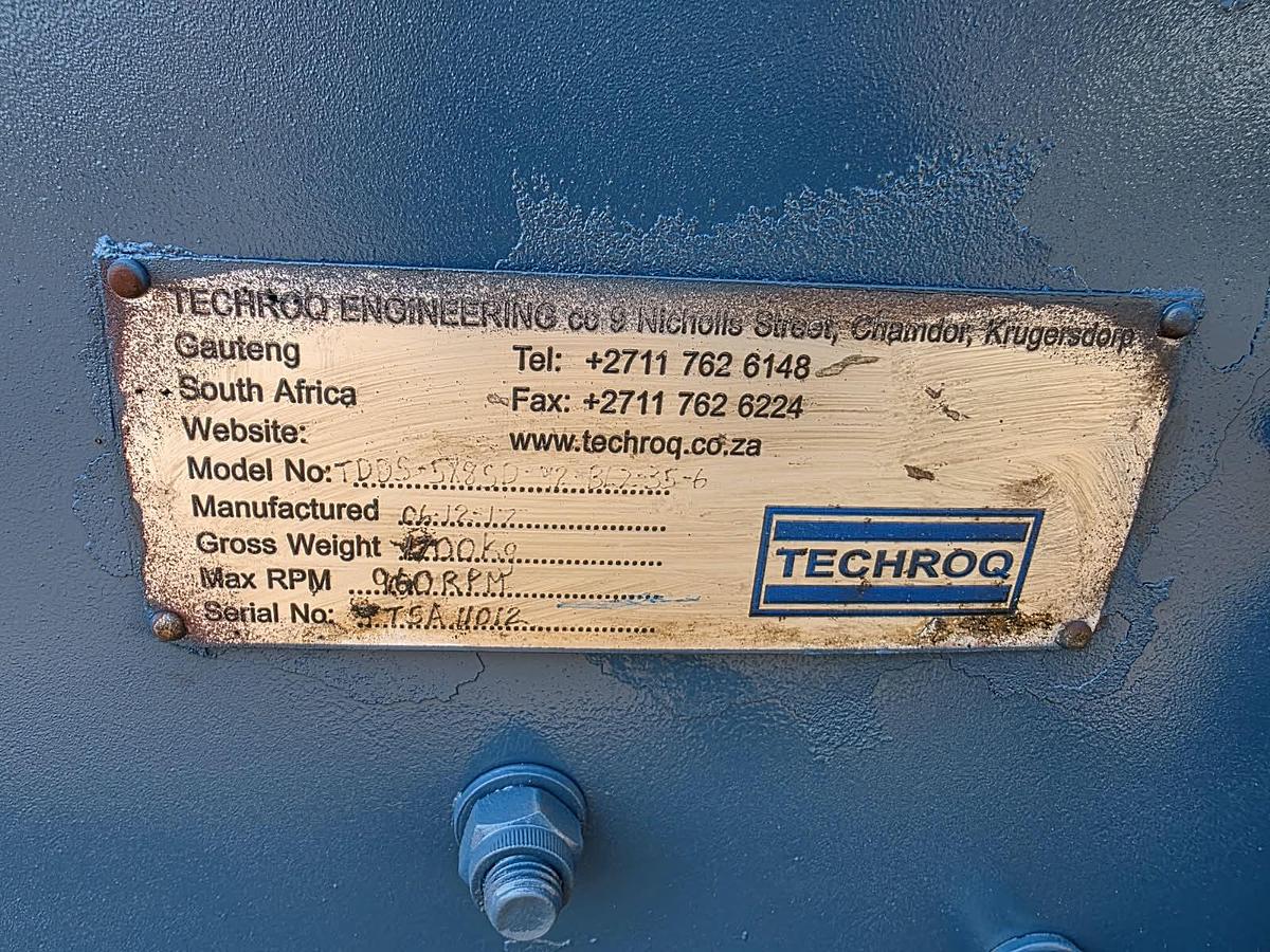 Used 8x5 SINGLE DECK TECHROQ SCREEN