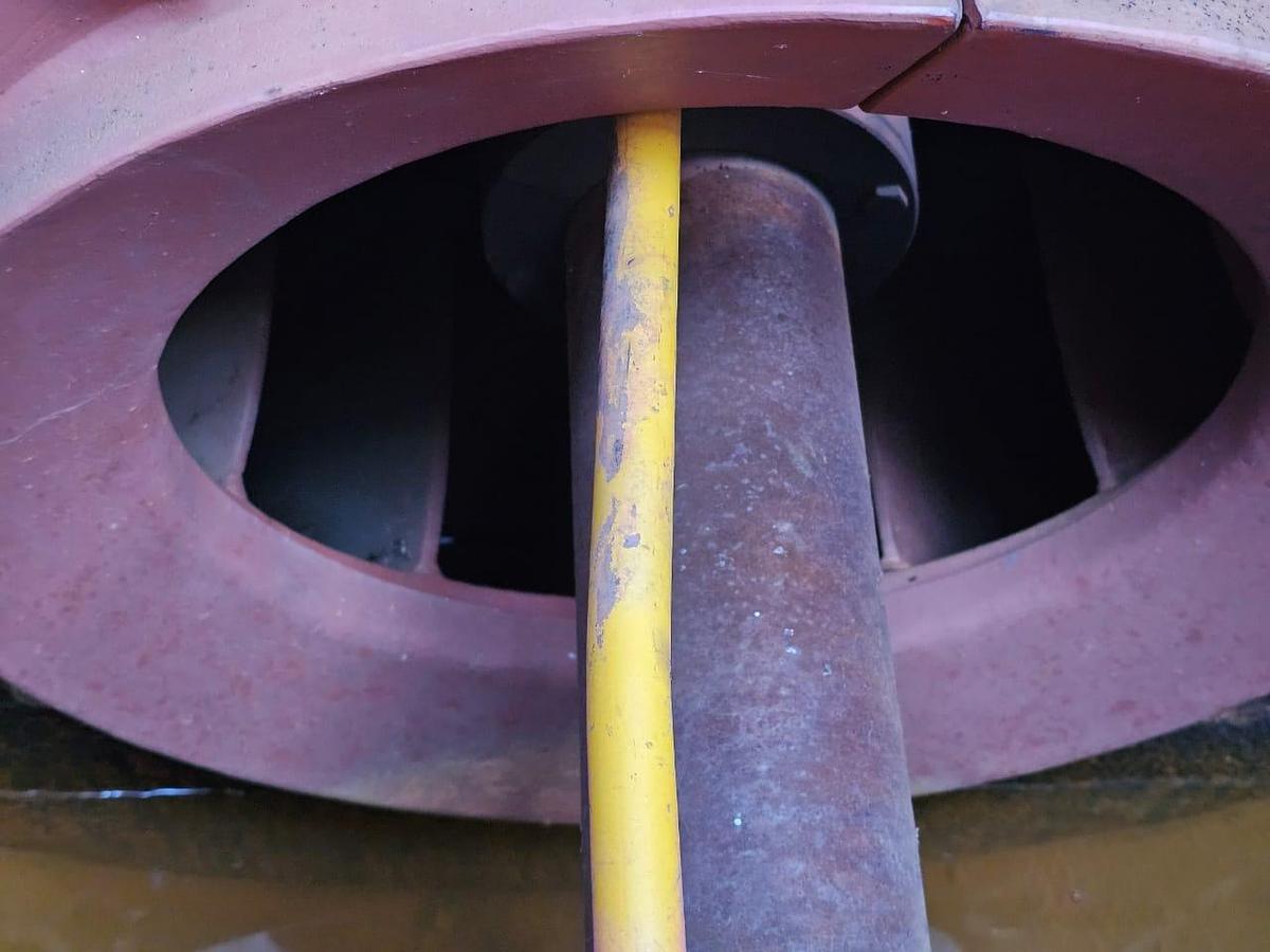 Used 90 5RP3 UNIVERSAL FAN WITH 90 KW ELECTRIC MOTOR