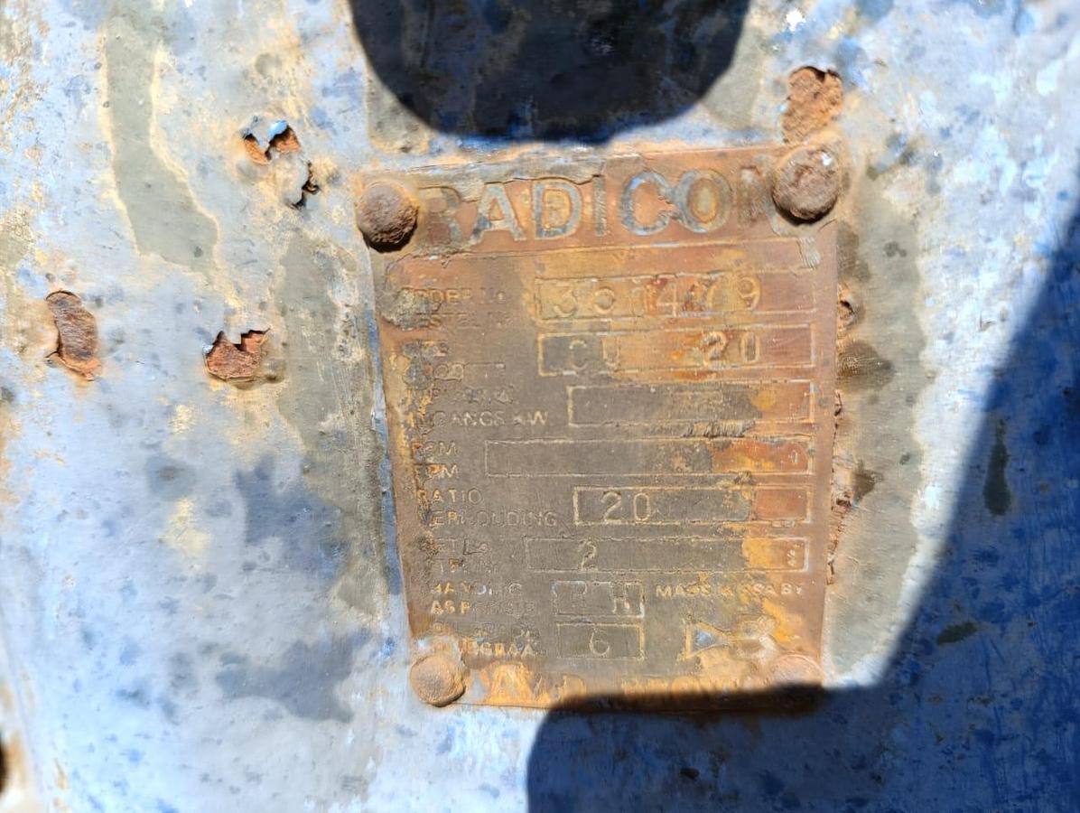 Used RADICON GEARBOX