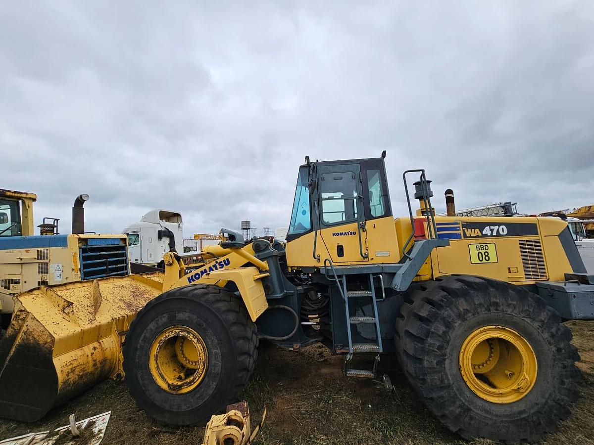 Used KOMATSU WA470-B FRONT END LOADER - INOPERABLE