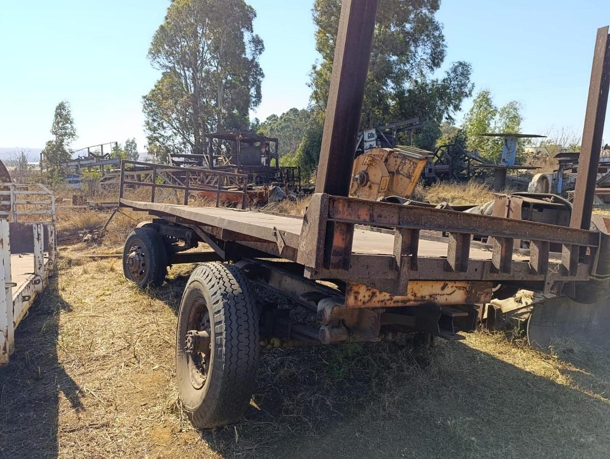 Used FLATDECK DRAWBAR TRAILER - USED CONDITION