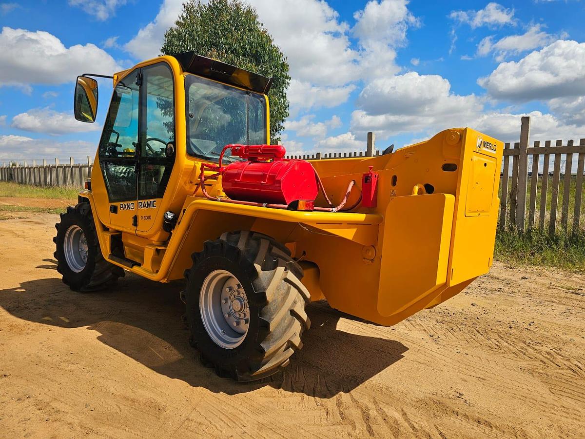 Used MERLO PANORAMIC P60.10 TELEHANDLER WITH PERKIN 2168/2400 ENGINE (RUNNER)
