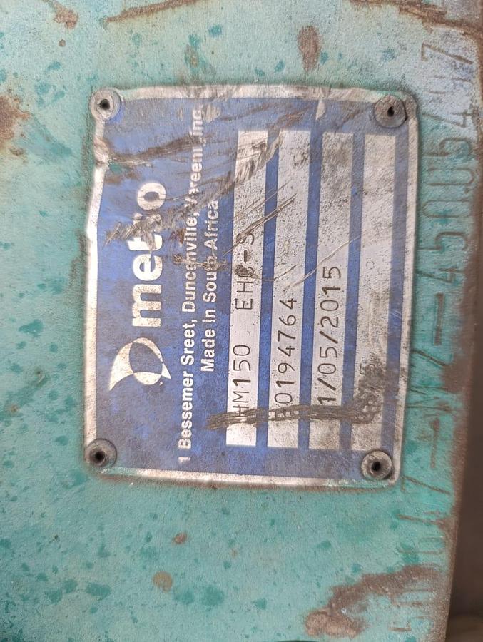 Used METSO 6X4 PUMP