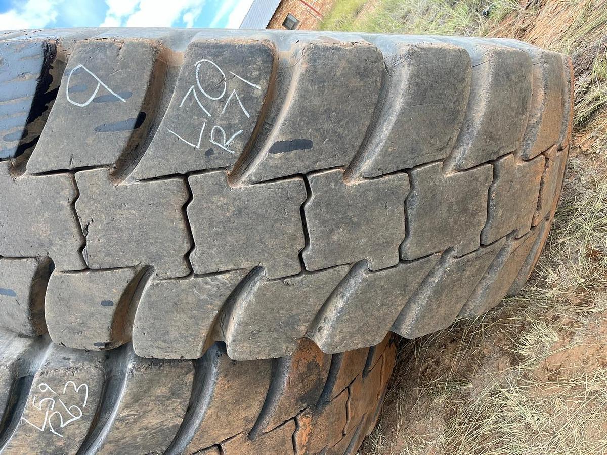 Used MICHELIN TYRES AND ONE (1) GOODYEAR TYRE - USED CONDITION