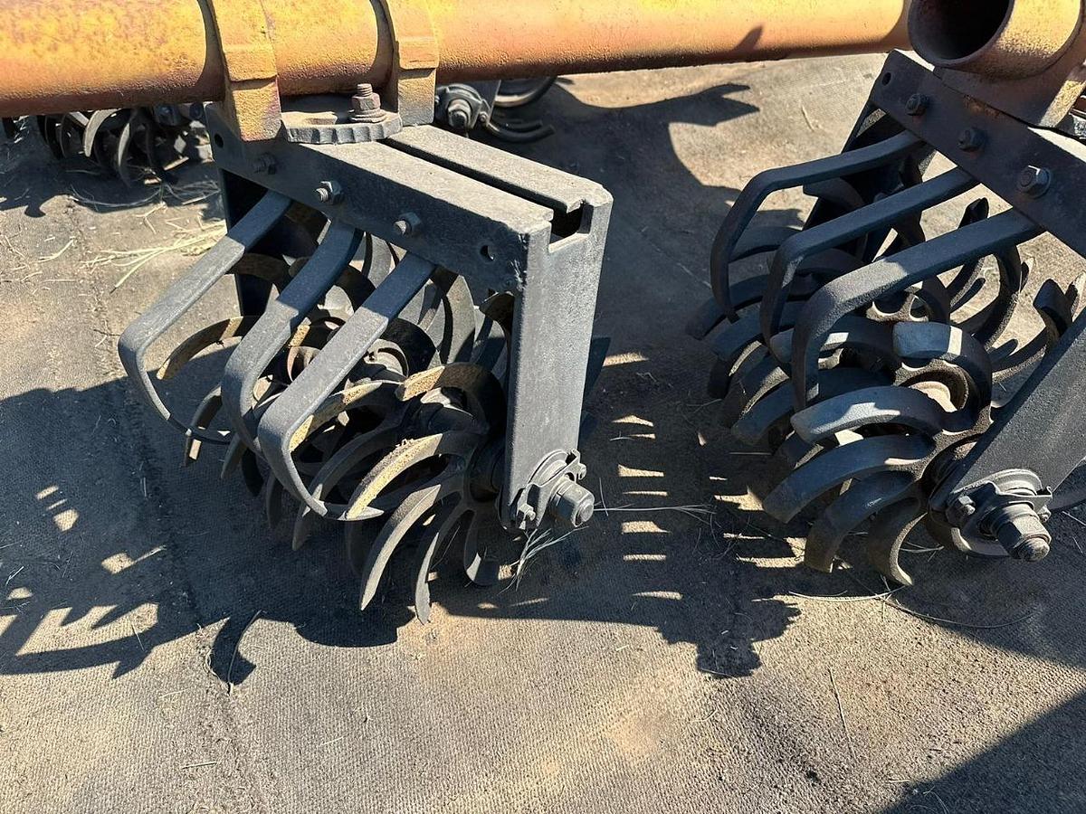 Used TILLING PLOW WITH 17 SPIRAL ROLLER CUTTERS