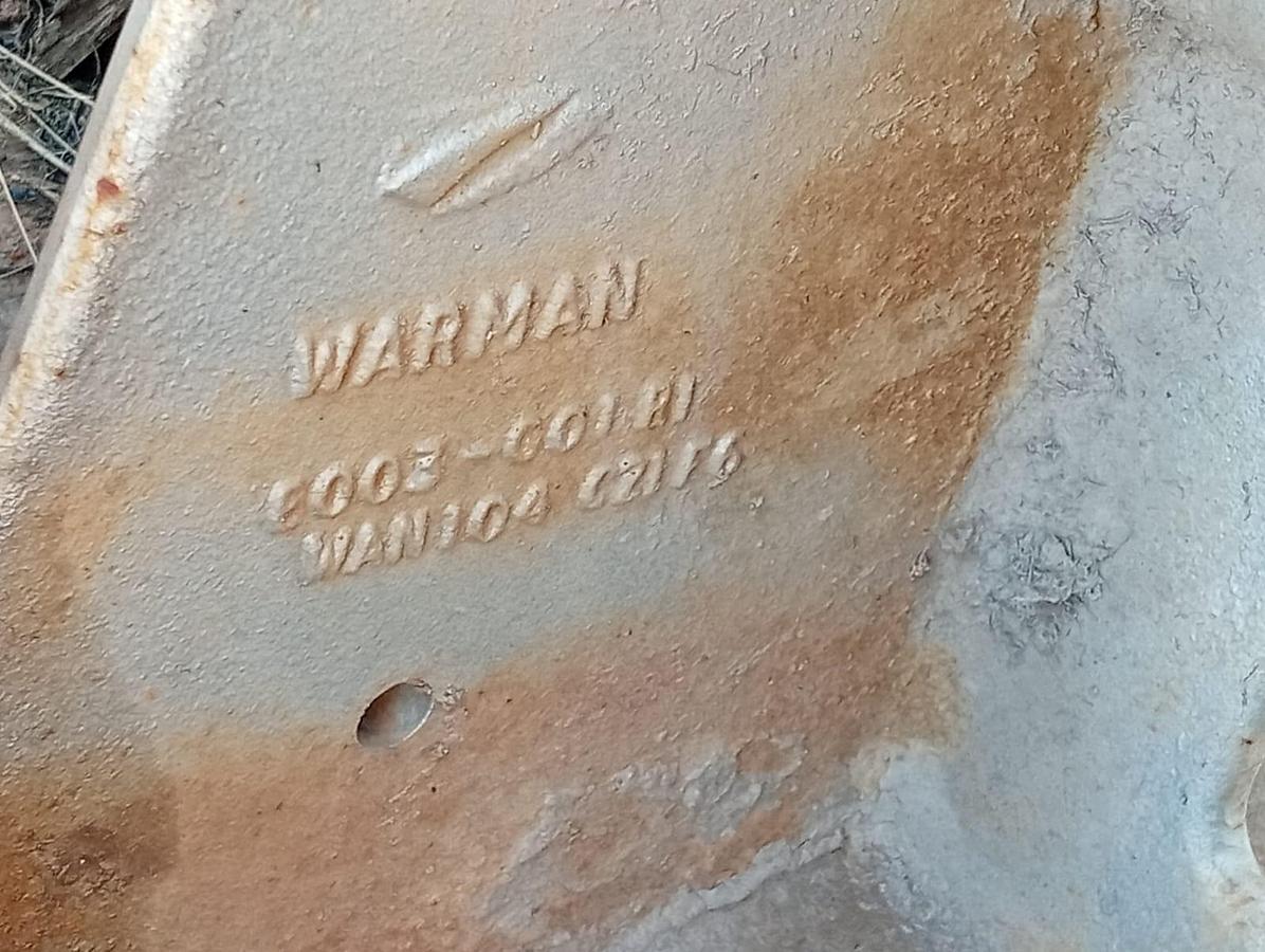 Used 6/4 WARMAN AHPP HORIZONTAL SHAFT SPLIT CASE PUMP