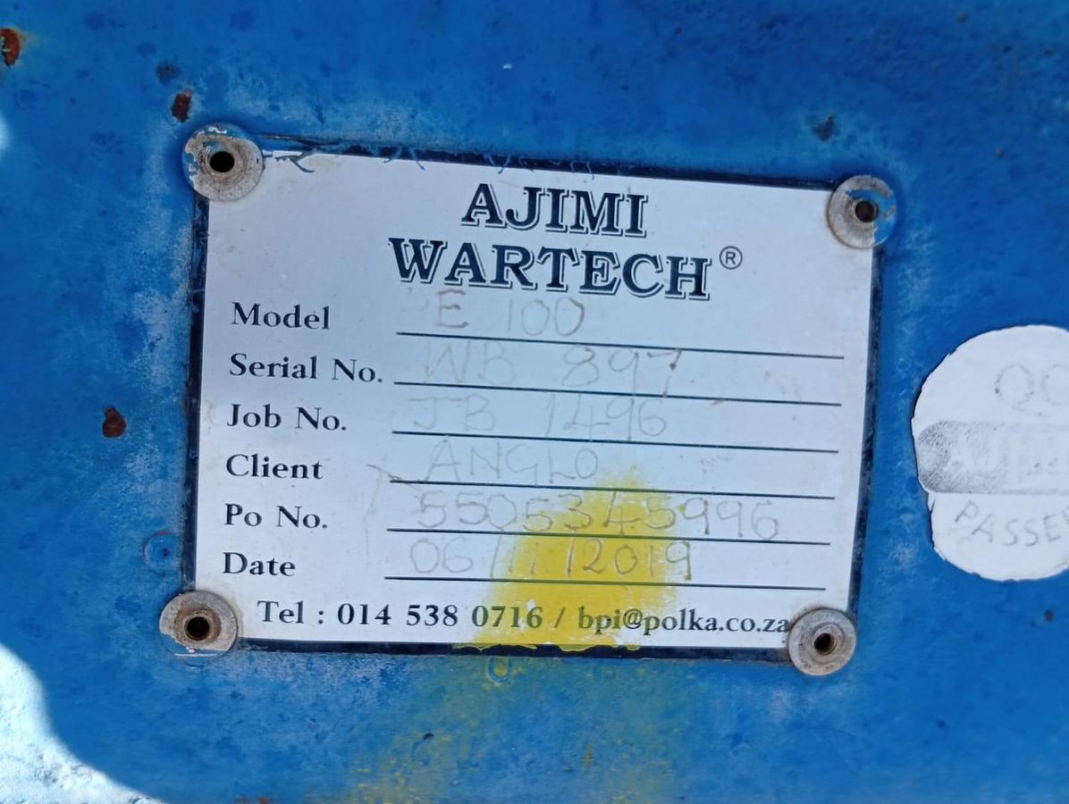 Used 6/4 HORIZONTAL SHAFT SINGLE-PHASE SINGLE-CAST SINGLE SUCTION PUMP