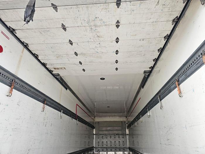 Used SERCO DOUBLE AXLE ISOLATED BODY TRAILER WITH RAVIOLI TAIL LIFT