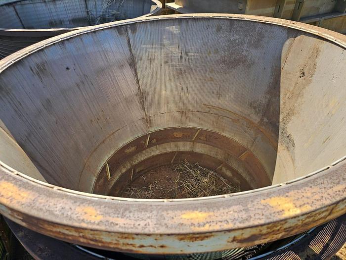 Used CENTRIFUGAL / CENTRIFUGE BASKETS STAINLESS STEEL