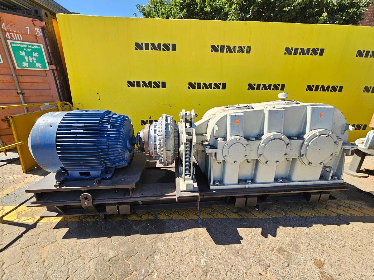 Used 64:1 75KW POWER PACK FANCRAFT GEARBOX (USED)