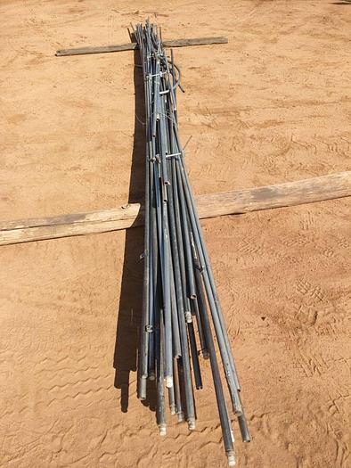 Used 1 X 100 M PACKING LINE ROLLER CONVEYOR STRUCTURE COMPLETE WITH DRIVES UNIT (TESTED)