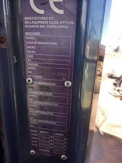 Used BELL B18D 6X4 HAULER (RUNNER)