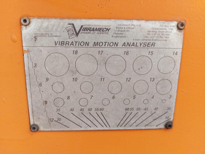 Used Virbamech 331-21-91 Vibrating Screen