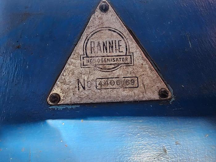 Used RANNIE DAIRY HOMOGENISATOR (NOT TESTED)