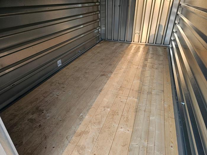 NEW COLLAPSIBLE STEEL STORAGTE CONTAINER / GARDEN SHED ( 4 METER X 2.2 METER)