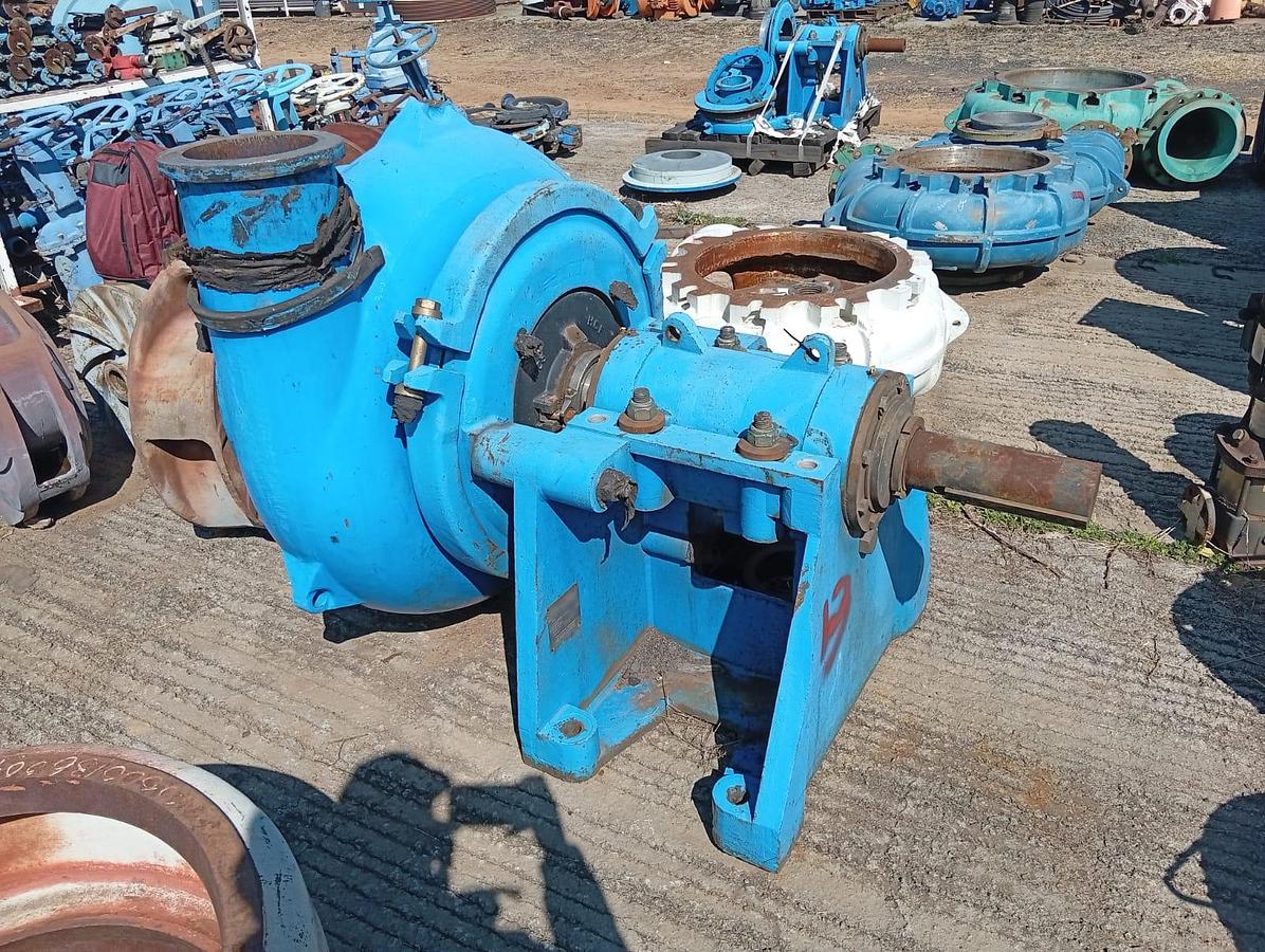 Used 10/8 WARMAN F-G SLURRY PUMP HORIZONTAL SHAFT SPLIT CASE