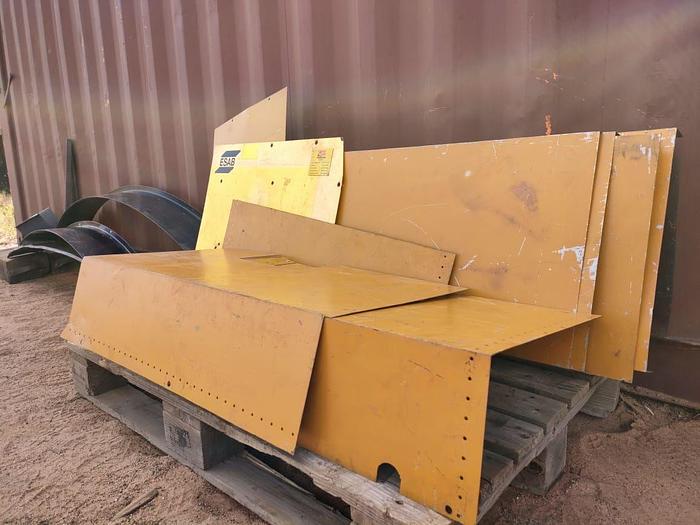 Used 1 X 100 M PACKING LINE ROLLER CONVEYOR STRUCTURE COMPLETE WITH DRIVES UNIT (TESTED)