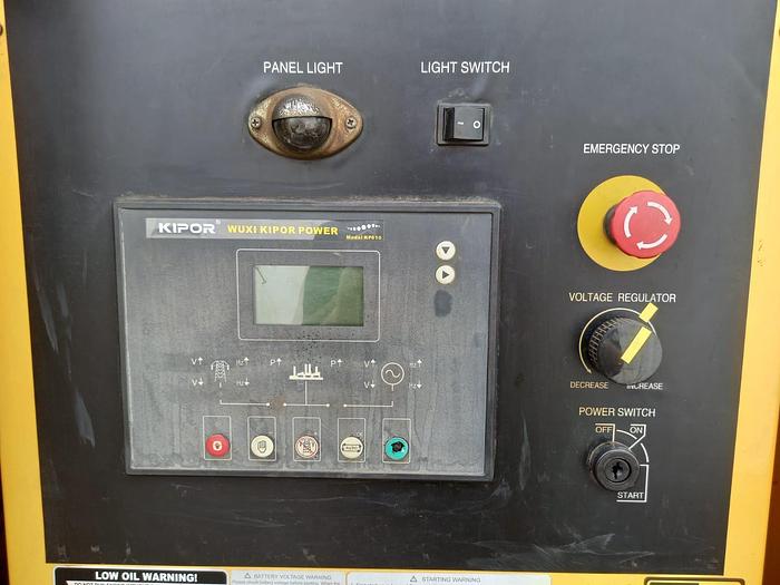 Used 120 KVA KIPOR 400 VOLT DIESEL GENERATOR (VERY GOOD OPERATIONAL)