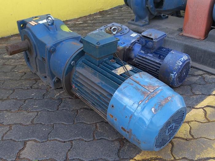 Used BMG GEARBOX WITH ELECTRIC MOTOR