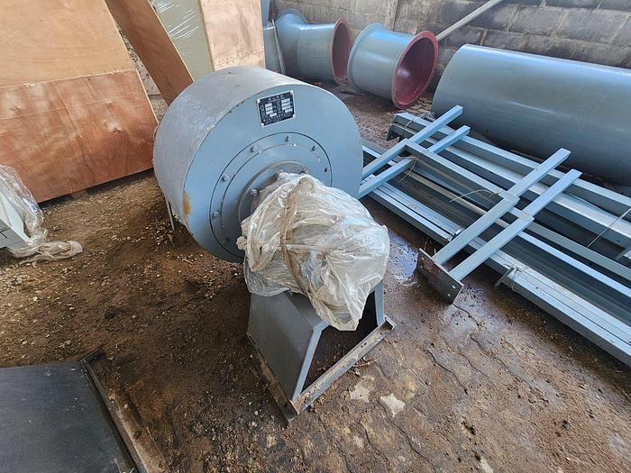 Used COMPLETE (BRAND NEW) 2024 VIBRATING FLUID BED DRYER UNIT, WITH FANS, OVEN, VIBRATORS, DUCTING, CYCLONES, CONTROL PANELS, SCREW FEEDERS, GEARBOXES & MOTORS