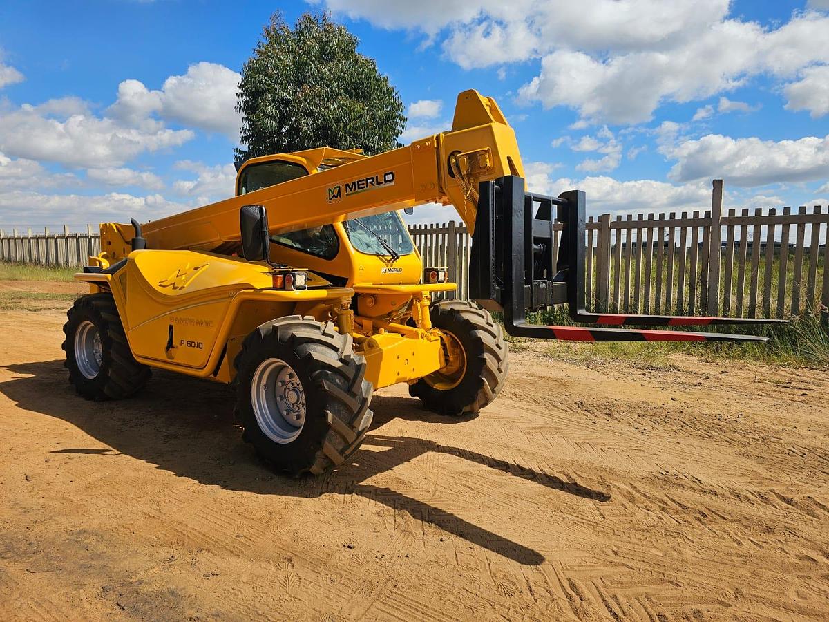 Used MERLO PANORAMIC P60.10 TELEHANDLER WITH PERKIN 2168/2400 ENGINE (RUNNER)