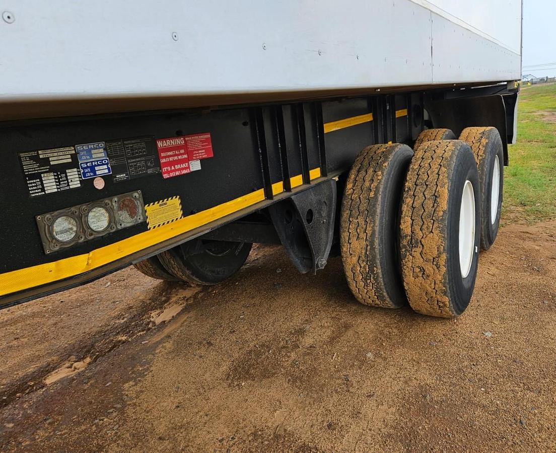 Used INSULATED TRUCK TRAILER - OPERATIONAL - WITH NATIS - TRUCK NOT INCLUDED
