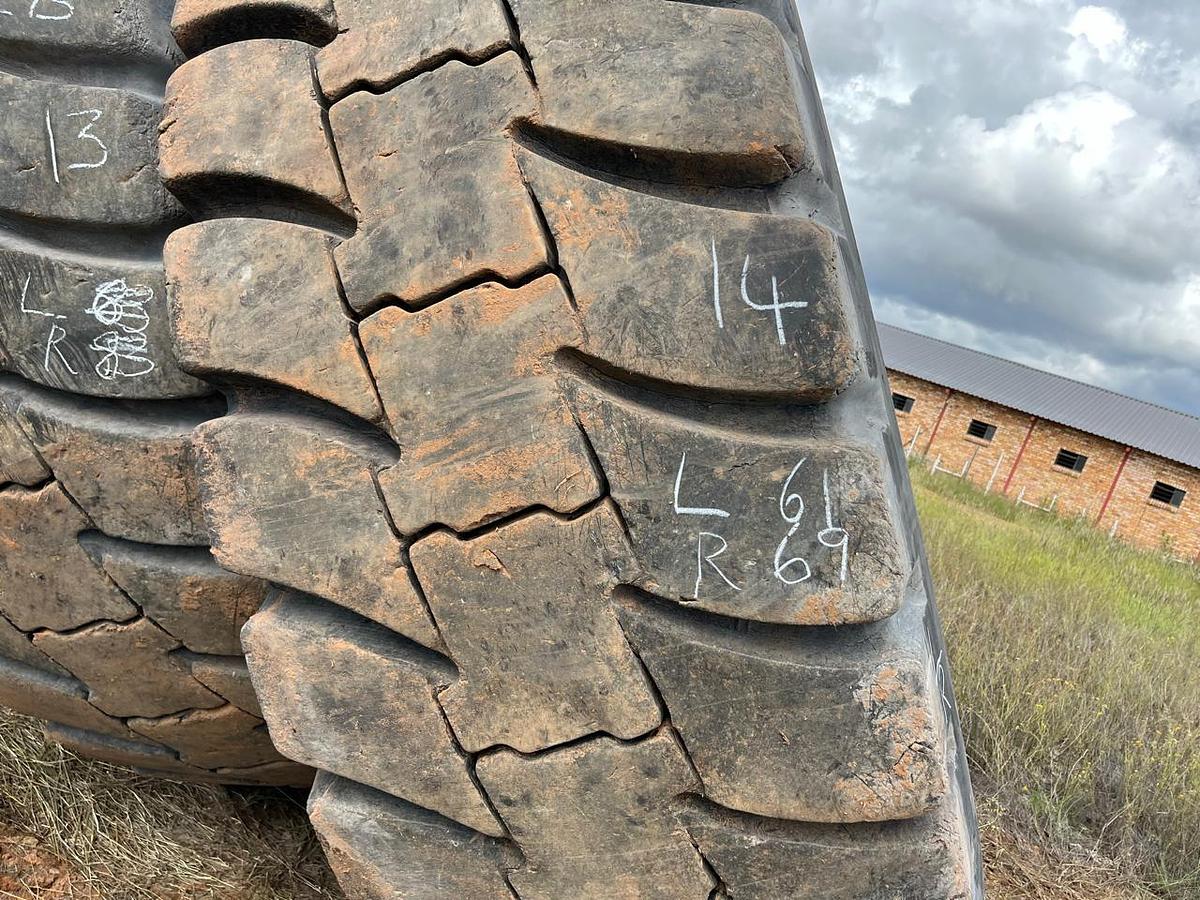 Used MICHELIN TYRES AND ONE (1) GOODYEAR TYRE - USED CONDITION