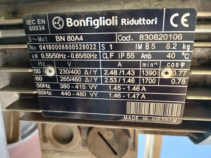 Used 1 X 100 M PACKING LINE ROLLER CONVEYOR STRUCTURE COMPLETE WITH DRIVES UNIT (TESTED)