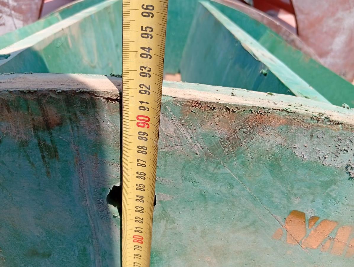 Used LINED STEEL STATOR DIFFUSER SEGMENT