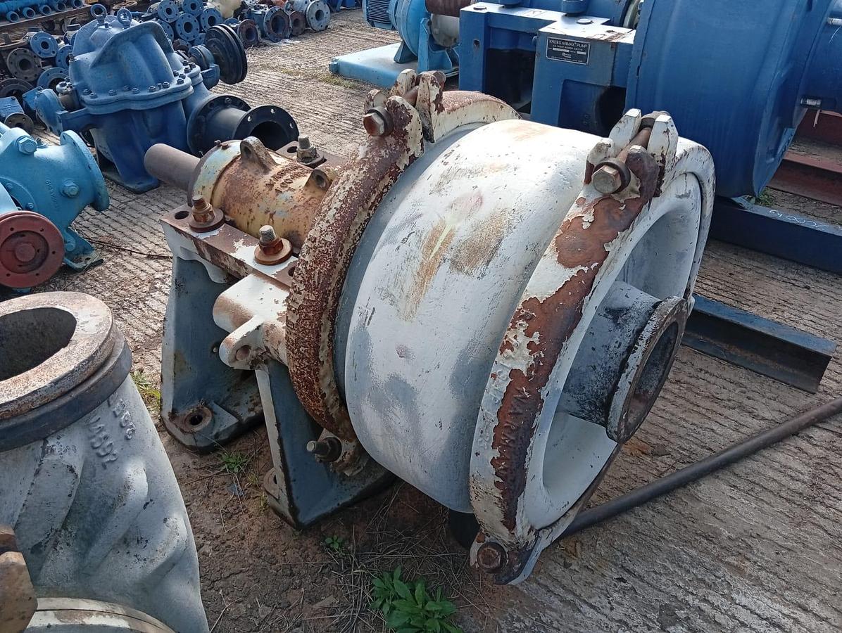 Used 8/6 WARMAN CV900 HORIZONTAL SHAFT SPLIT CASE PUMP