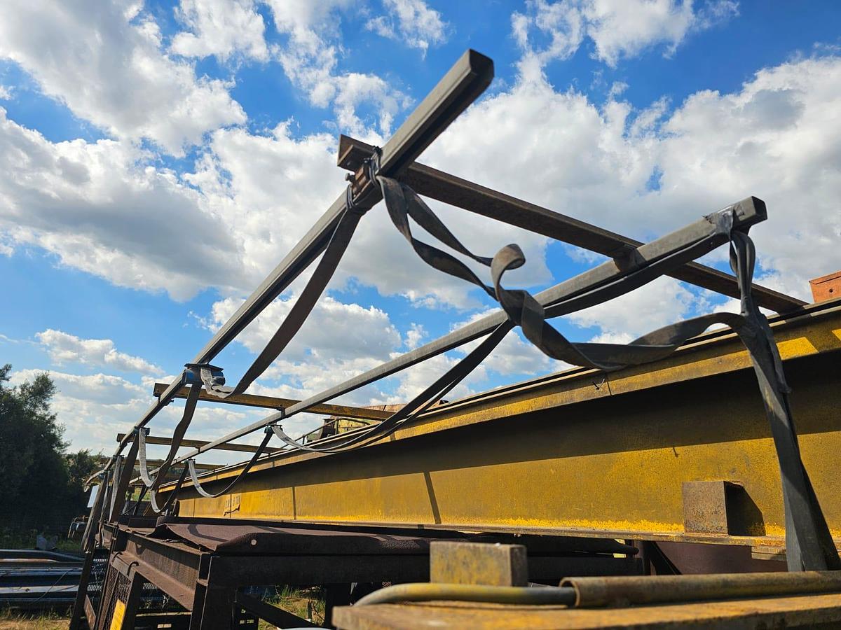 Used 5 TON OVERHEAD CRANE WITH REMOTE 2 X ELECTRIC 7.5 KW ELECTRIC MOTORS AND GEARBOX REMOTE GENERAL INFORMATION S