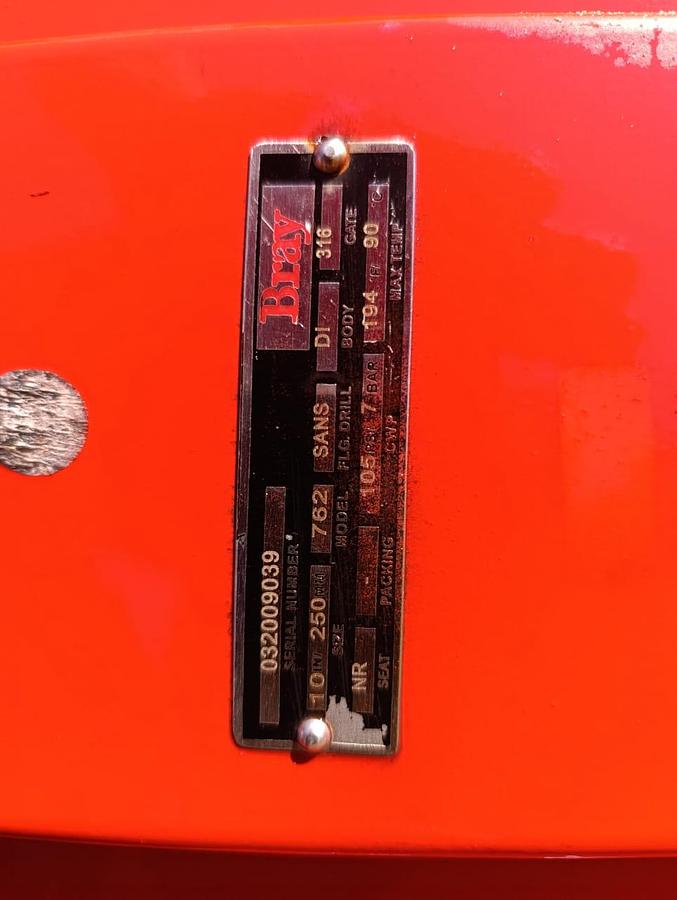 Used BRAY VALVE (USED CONDITION)