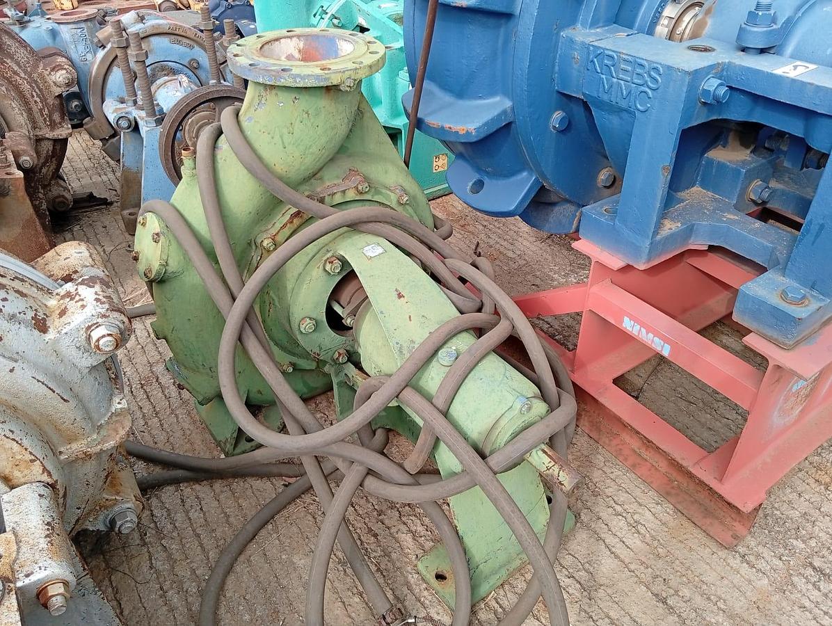 Used 10/8 KSB ETA 200-50 HORIZONTAL SHAFT SINGLE CASE DEWATERING PUMP