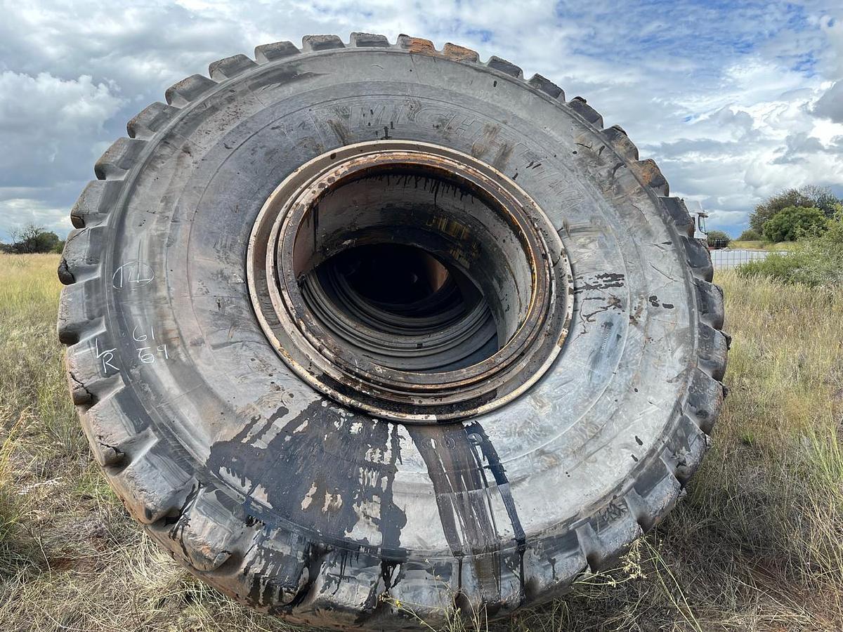 Used MICHELIN TYRES AND ONE (1) GOODYEAR TYRE - USED CONDITION