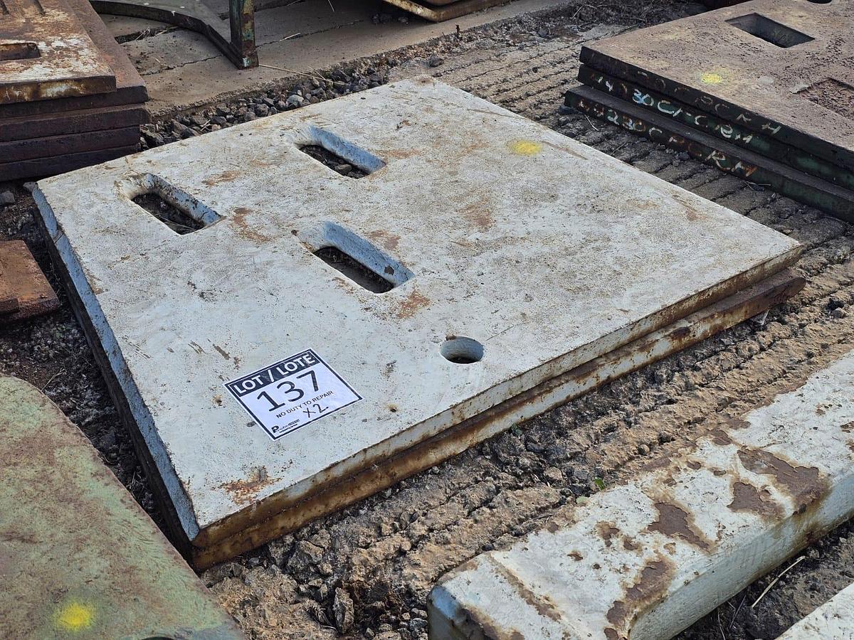 Used CRUSHER PLATES