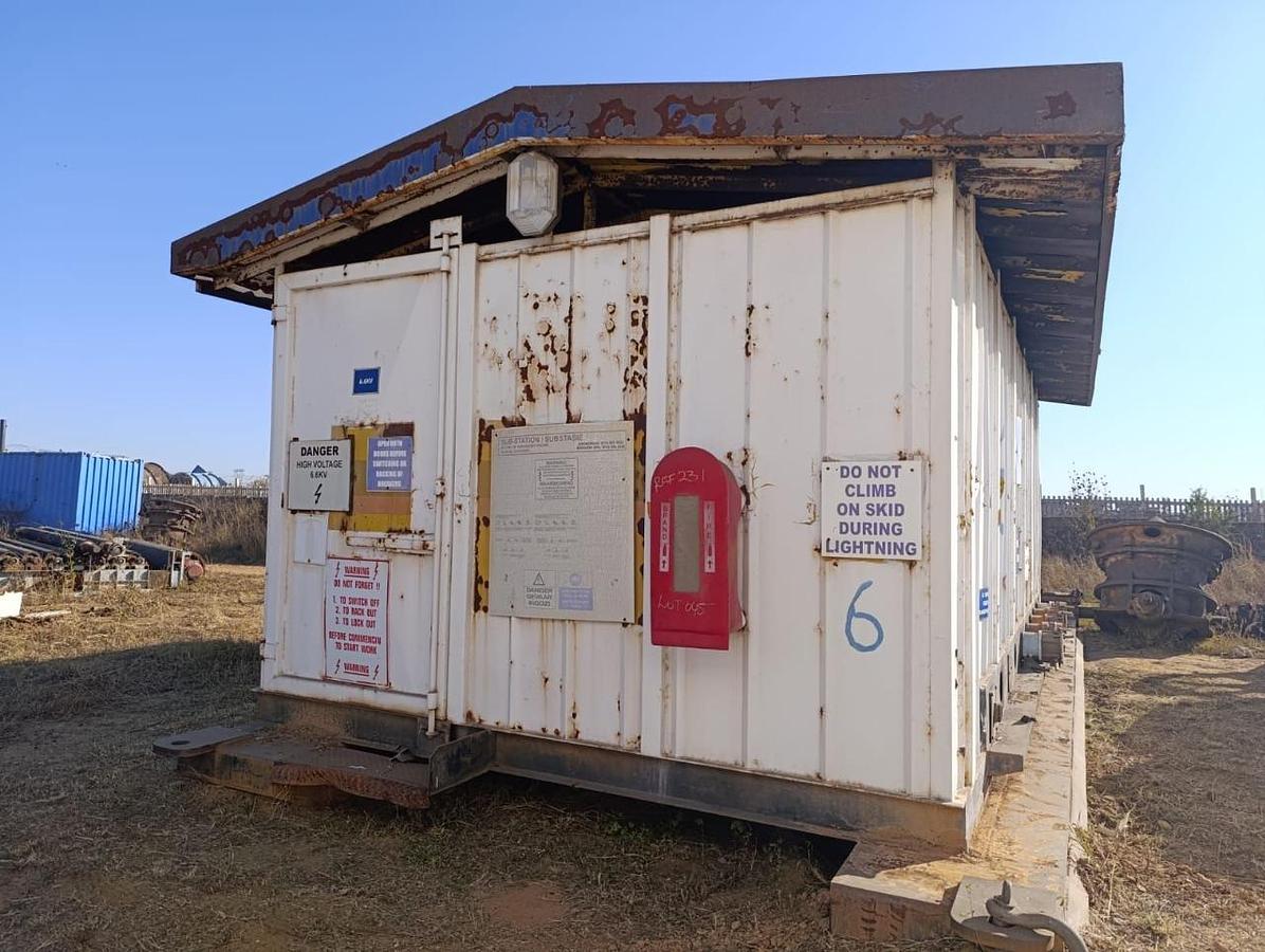 Used MOBILE ELECTRICAL SUBSTATION ON SKID - USED CONDITION