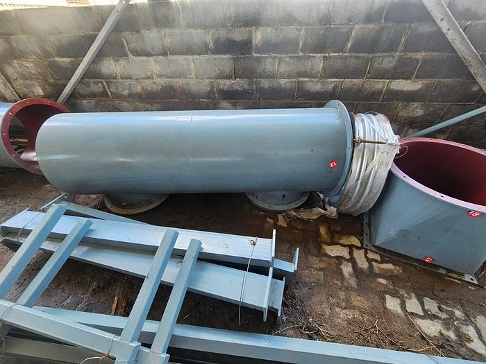 Used COMPLETE (BRAND NEW) 2024 VIBRATING FLUID BED DRYER UNIT, WITH FANS, OVEN, VIBRATORS, DUCTING, CYCLONES, CONTROL PANELS, SCREW FEEDERS, GEARBOXES & MOTORS