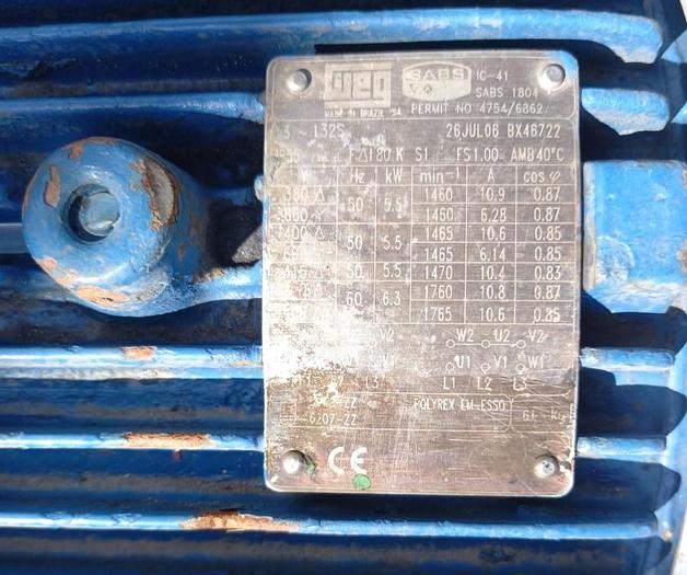 Used PUMP WITH ELECTRIC MOTORS (THEY HAVE PLATES)