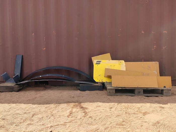 Used 1 X 100 M PACKING LINE ROLLER CONVEYOR STRUCTURE COMPLETE WITH DRIVES UNIT (TESTED)