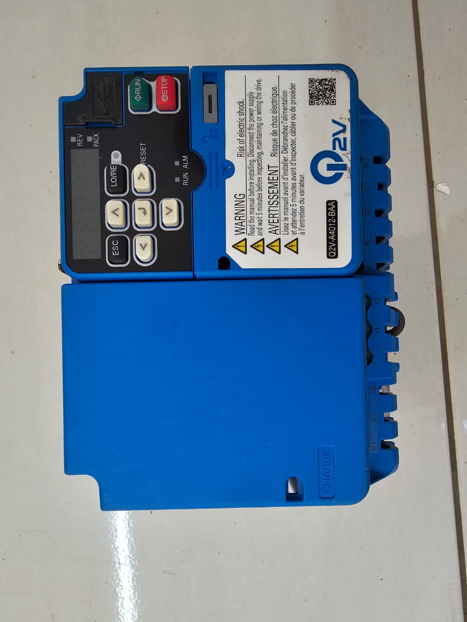 Used YASKAWA Q2V SPEED DRIVES (VSD)