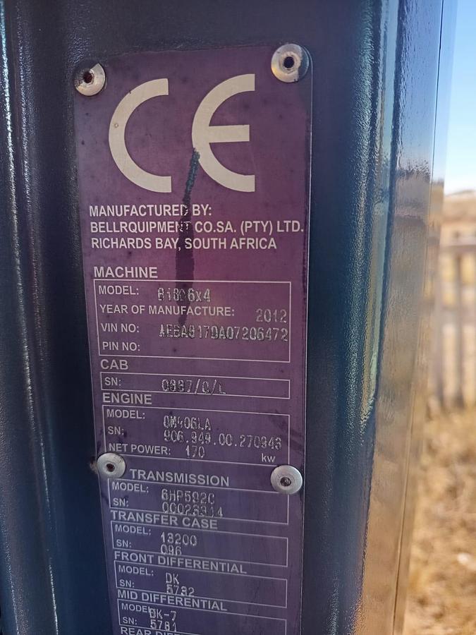 Used BELL B18D ARTICULATED WATER TANKER