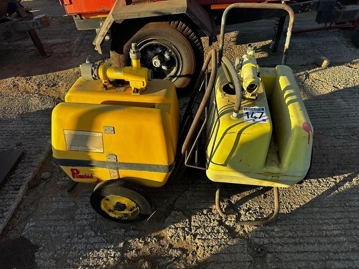 Used FIRE FIGHTER FOAM UNITS (NOT TESTED)