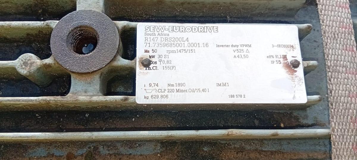 Used 30KW MOTORISED GEARBOX (USED)