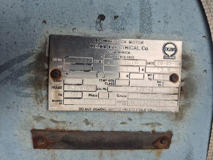 Used INVICTA 3-PHASE 10KW VIBRATING MOTOR