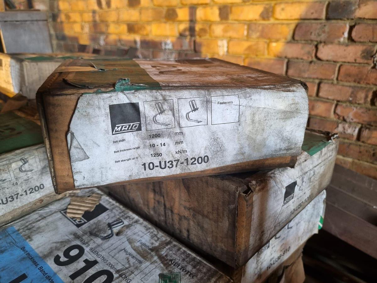 Used MATO CONVEYOR BELT SPLICING CLIPS (ORIGINAL CONDITION)